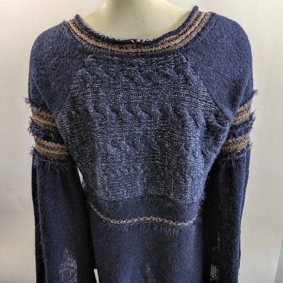 Free People Craft Time Sweater M - Picture 5 of 8